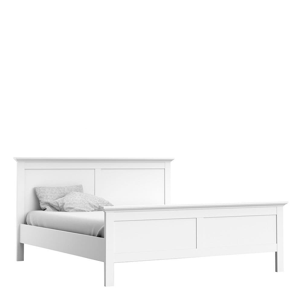Parisian Chic Super King Bed (180 x 200) in White